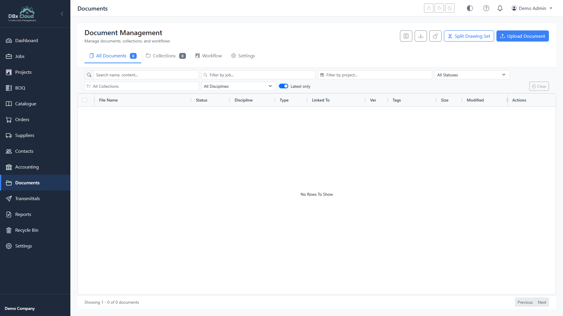 T&E Cloud Document Management