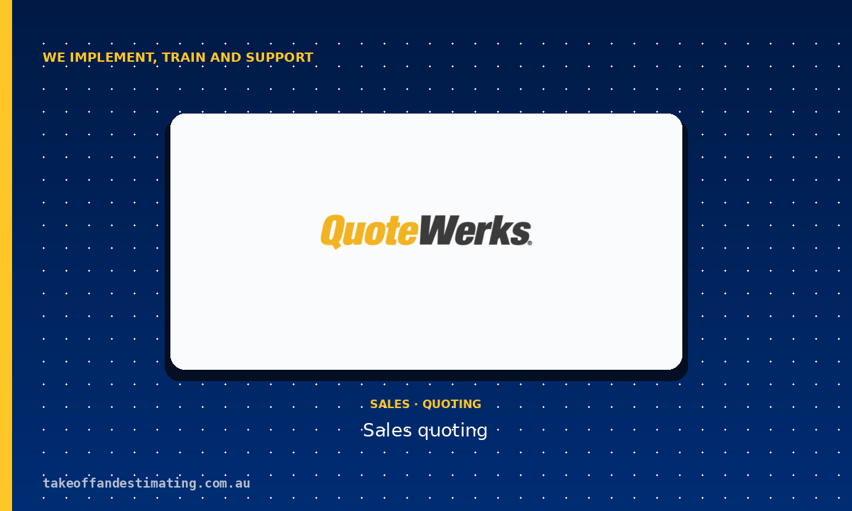 QuoteWerks logo and tagline